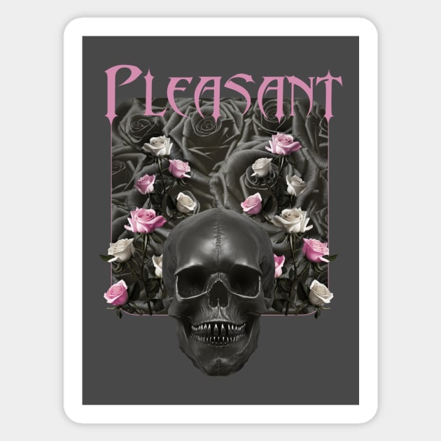 Pleasant Sticker by Sojourner Z